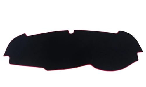 Sonnenschutz Dash Matte Teppich Für Kia Für Sportage 4 Für QL 2016 2017 2018 2019 2020 2021 Auto Dashboard Sonnenschutz Abdeckung Pads Matten Zubehör Rutschfestes Pad Zubehör(A Red Side RHD) von NMBNPKTUCU