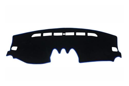 Sonnenschutz Dash Matte Teppich Für Suzuki Für Vitara Für LY 2015 2016 2017 2018 2019 2020 2021 2022 Instrument Teppich Zubehör Auto Dashboard Abdeckung Rutschfestes Pad Zubehör(A LHD Blue Side) von NMBNPKTUCU
