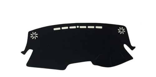Sonnenschutz Dash Matte Teppich Für Toyota Für C-HR Für CHR Für C HR Für CH R 2016-2018 2019 2020 2021 2022 2023 Zubehör Auto Dashboard Sonnenschutz Matte Rutschfestes Pad Zubehör(RHD Black Side) von NMBNPKTUCU