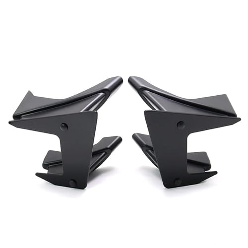 Aerodynamisches Flügelkit mit Frontspoiler-Winglet Motorrad-Modifikationsteile Seitlicher Abtrieb Nackte Spoiler Festflügel Winglet Verkleidungsflügel Für Y&amaha MT07 MT-07 2021(Type A) von NMBZVE