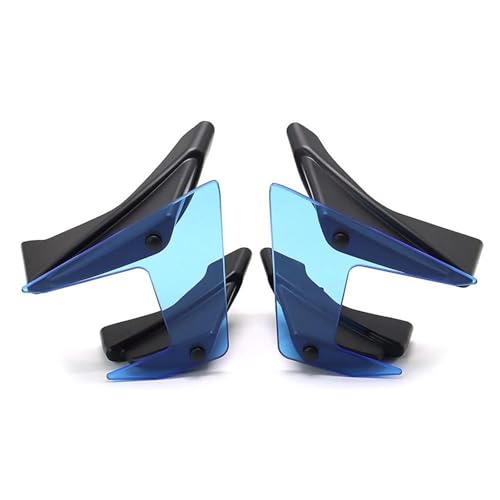 Aerodynamisches Flügelkit mit Frontspoiler-Winglet Motorrad-Modifikationsteile Seitlicher Abtrieb Nackte Spoiler Festflügel Winglet Verkleidungsflügel Für Y&amaha MT07 MT-07 2021(Type B) von NMBZVE