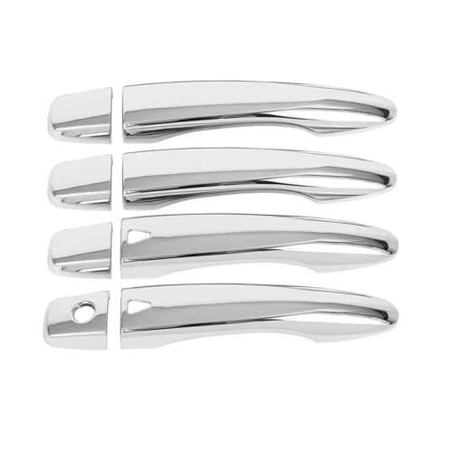 Auto Außentür Griff Form Abdeckung Trim Aufkleber Für Nissan Für Qashqai 2016-2019(Smart Silver) von NMBZVE