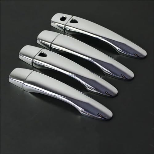 Autotürgriffabdeckung Aufkleber Styling Zubehör Für Nissan Für X-Trail T32 MK3 2014-2020(Silver 2 buttons) von NMBZVE