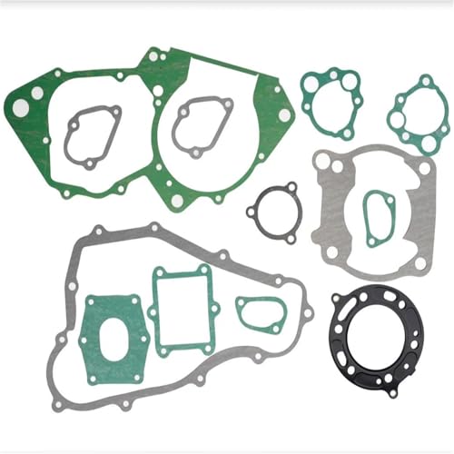 Motordichtung Motorrad Motor Kurbelgehäuse Kupplung Abdeckung Zylinderkopf Dichtung Kit Set Für CR250R 1986 von NMBZVE