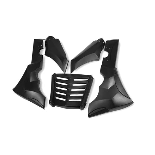 NMBZVE Aerodynamisches Flügelkit mit Frontspoiler-Winglet Für Rebel Für CMX300 Für CMX500 Motorrad Untere Kinnverkleidung Unter Frontspoilerabdeckung Bauchwannenverkleidung Motorschutz von NMBZVE