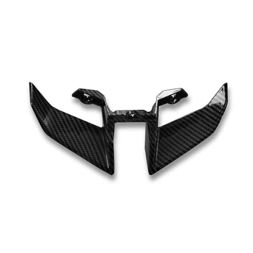 NMBZVE Aerodynamisches Flügelkit mit Frontspoiler-Winglet Für Y&amaha MT-10 FZ-10 2016-2021 Motorrad Naked Front Spoiler Winglet Aerodynamische Flügel Kit Spoiler Zubehör(Type A) von NMBZVE