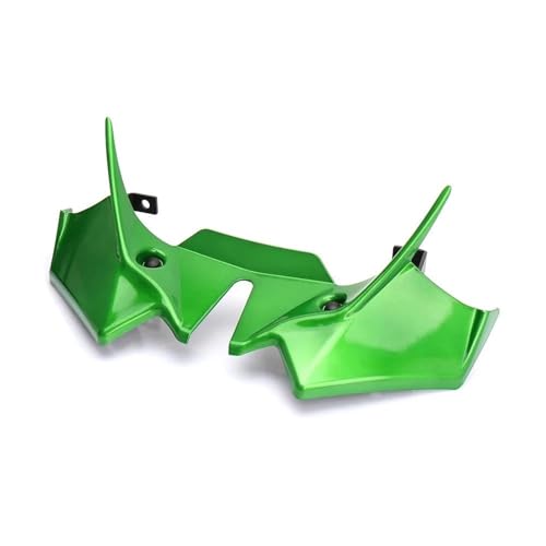 NMBZVE Aerodynamisches Flügelkit mit Frontspoiler-Winglet Für Z650 2021 2022 2023 2024 Motorrad Sport Abtrieb Naked Front Spoiler Aerodynamische Flügel Kit Teile(Type C) von NMBZVE