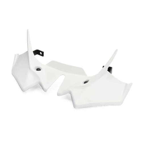 NMBZVE Aerodynamisches Flügelkit mit Frontspoiler-Winglet Für Z650 2021 2022 2023 2024 Motorrad Sport Abtrieb Naked Front Spoiler Aerodynamische Flügel Kit Teile(Type D) von NMBZVE