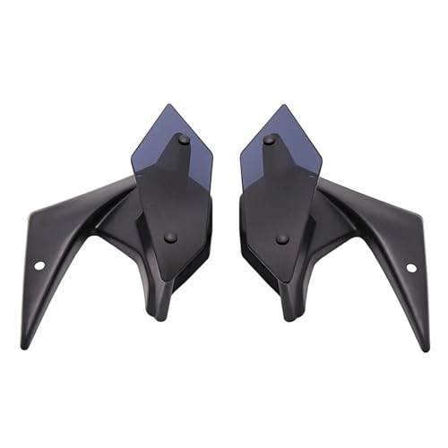 NMBZVE Aerodynamisches Flügelkit mit Frontspoiler-Winglet Für Z900 2017 2018 2019 Motorrad Teile Seite Abtrieb Nackt Spoiler Fixed Wing Winglet Verkleidung Flügel(Type A) von NMBZVE