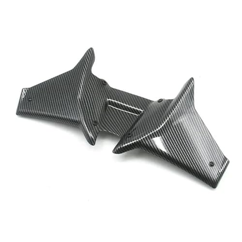 NMBZVE Aerodynamisches Flügelkit mit Frontspoiler-Winglet Motorrad Aerodynamische Flügel Sport Downforce Naked Forntal Spoiler Für CB750 Für Hornet 2023 2024 Änderung(Type B) von NMBZVE