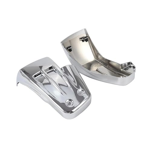 NMBZVE Aerodynamisches Flügelkit mit Frontspoiler-Winglet Motorrad Links & Rechts Spoiler Batterie Side Verkleidung Abdeckung Für Harley M8 Softail FXFBS Fat Sport Glide 2018-2022(Type B) von NMBZVE