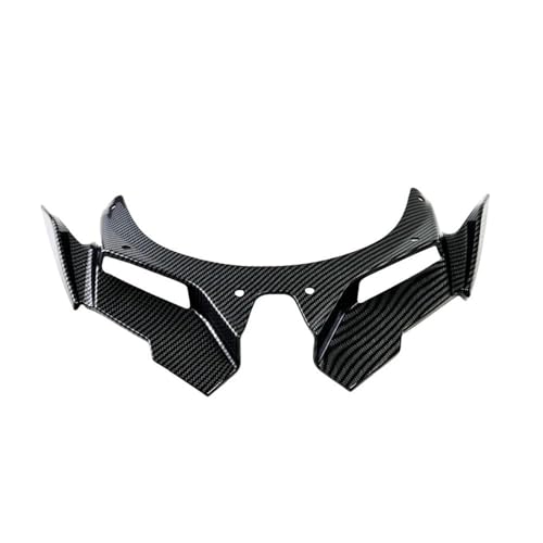 NMBZVE Aerodynamisches Flügelkit mit Frontspoiler-Winglet Motorrad Naked Front Verkleidung Winglet Flügel Schutz Abdeckung Verkleidung Kits Spoiler Für ZX25R Für ZX4R Für ZX-4RR 2022-2024(Type B) von NMBZVE