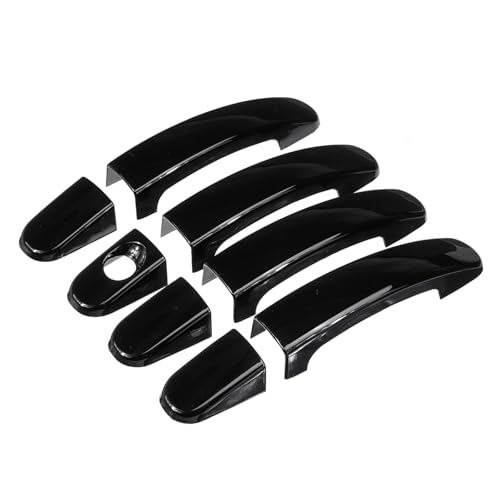 NMBZVE Auto 4 Tür Außen Griff Abdeckungen Für Ford Für Ranger T6 MK2 PX2 2012-2018 von NMBZVE