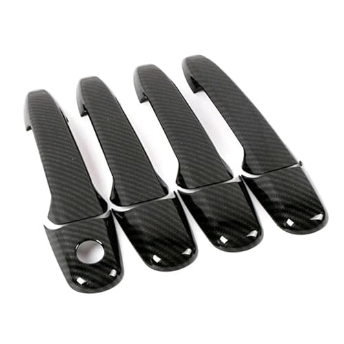 NMBZVE Auto Außen Seite Tür Griff Abdeckung Trim Moulding Für Mazda CX7 2006-2012 von NMBZVE