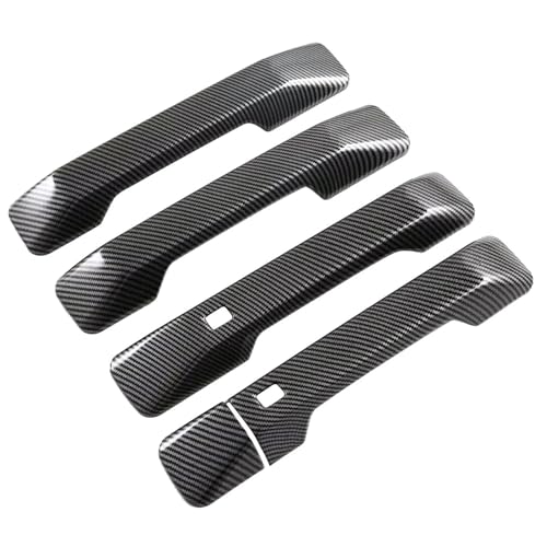 NMBZVE Auto Außen Zubehör Tür Griff Schüssel Overlay Abdeckung Trim Dekor Für Hyundai Für SantaFe 2024-2025(Door Handle 5pcs) von NMBZVE