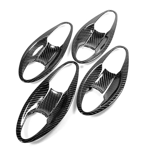 NMBZVE Auto Außentür Griff Abdeckung Tür Bowl Trim Moulding Rahmen Für Stadt GM4 GM5 GM6 2014-2020(Door Bowl Cover) von NMBZVE