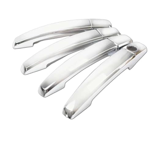 NMBZVE Auto Außentürgriff Abdeckung Autos Zubehör Für Opel Für Insignia 2009-2016(Chrome Silver) von NMBZVE