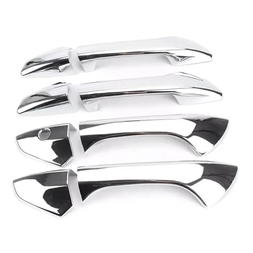 NMBZVE Auto Außentürgriff Abdeckung Form Schutz Zubehör Für Accord Für Limousine 2008-2012(Normal Silver) von NMBZVE