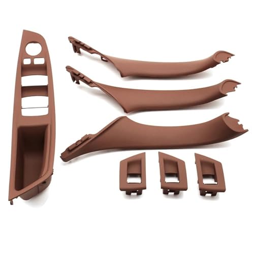 NMBZVE Auto-Innentür-Armlehne Innen-Zuggriff Für 5 Series F10 F11 F18 520i 523i 525i 528i 530i 535i 540i 2010-2017(LHD Brown) von NMBZVE