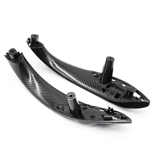NMBZVE Auto-Innentür-Innen-Zuggriff-Trimmabdeckung Für 3er 4er Für M3 4 F30 F34 F36 F32 F33 F80 F82 F83(Inside Rear-2pcs) von NMBZVE