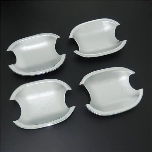 NMBZVE Auto Seite Türgriff Abdeckung Trim Tür Schüssel Abdeckung Für Peugeot 207 CC 2006-2014(Door Bowl Covers) von NMBZVE