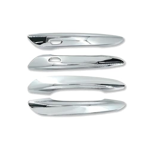 NMBZVE Auto Smart Keyless Türgriff Abdeckung Trim Für Mazda CX30 2020-2023 DM(Silber) von NMBZVE
