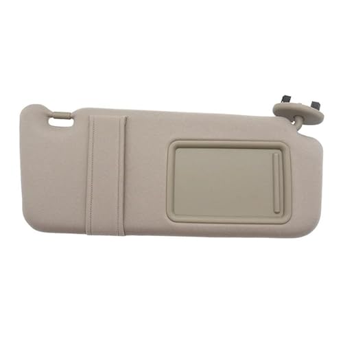 NMBZVE Auto Sonnenblende Fahrer Passenge Seite Für Toyota Für Camry 2007 2008 2009 2010 2011 74310-06750-E0 74320-06780-B0 Sonnenschutzabdeckung(Beige Right Passenge) von NMBZVE