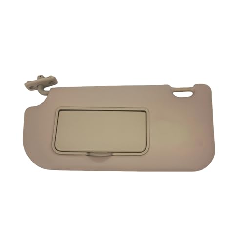 NMBZVE Auto Sonnenblende Links Rechts Sonnenschirm Für Kia Für Sportage 2006 2007 2008 2009 2010 2011 2012-2017 Sonnenschutzabdeckung(Beige Left Side) von NMBZVE
