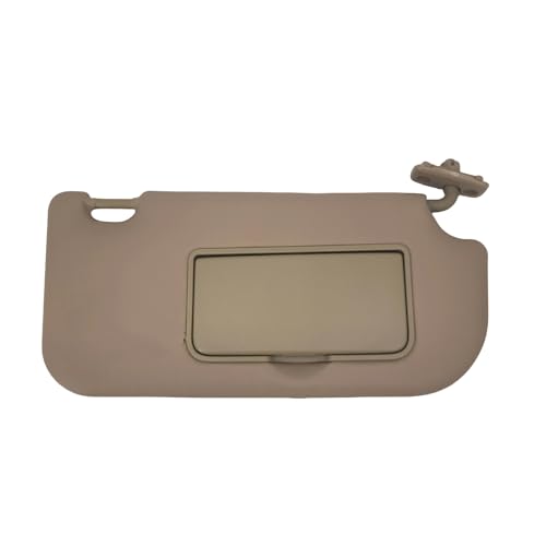 NMBZVE Auto Sonnenblende Links Rechts Sonnenschirm Für Kia Für Sportage 2006 2007 2008 2009 2010 2011 2012-2017 Sonnenschutzabdeckung(Beige Right Side) von NMBZVE