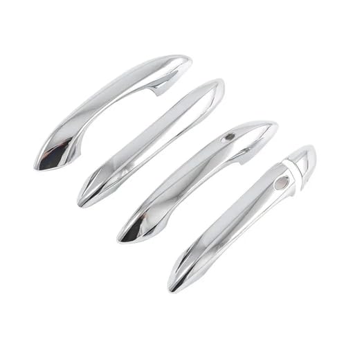 NMBZVE Auto Türgriff Abdeckung Decor Styling Zubehör Für Hyundai Für Tucson 2021-2022(Silber) von NMBZVE
