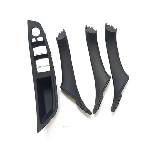 NMBZVE Autoinnenausstattung Styling Autotür Innentürgriff Dekoration Abdeckung Für F10 F11 F18 520i 523i 525i 528i 530i(Style 3) von NMBZVE