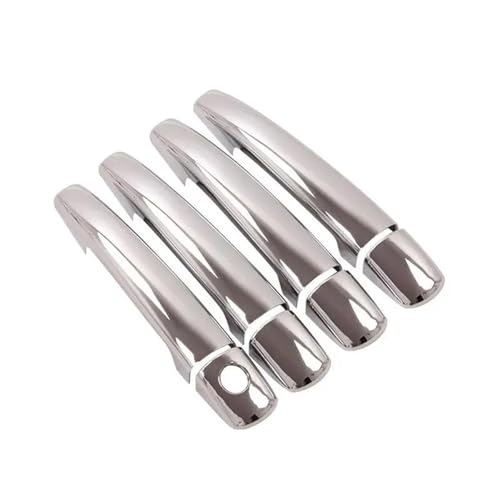 NMBZVE Autotürgriffabdeckung Styling-Zubehör Für Peugeot 301 2012-2019(Silver 4 door) von NMBZVE