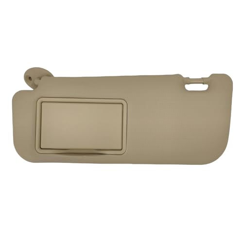 NMBZVE Für Corolla 2014 2015 2016-2019 Auto Sonnenblende Links Fahrer Rechts Passagier Seite Sonnenblende Sonnenschirm Sonnenschutzabdeckung(Beige Left Side) von NMBZVE