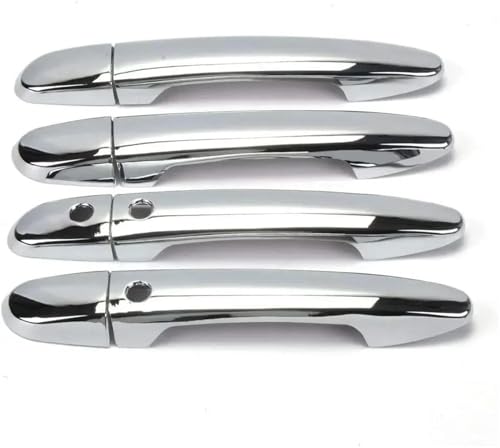 NMBZVE LHD Auto Außentürgriff Abdeckung Formteil Trim Zubehör Für Mazda 2 3 6 CX3 CX5 2014-2019(Smart Silver) von NMBZVE