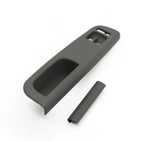 NMBZVE LHD Auto Innentür Armlehne Dekoration Griff Ersatzteile Für Golf MK4 Für Jetta MK4 1999-2004(Titanium 2PCS) von NMBZVE