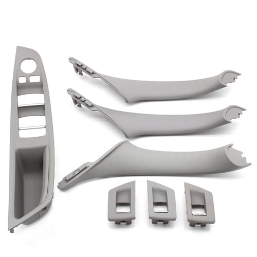 NMBZVE LHD Auto Innentür Pull Griff Trim Cover Set Für 5 Series F10 F11 F18 520i 523i 525i 528i 535i(Style 10) von NMBZVE