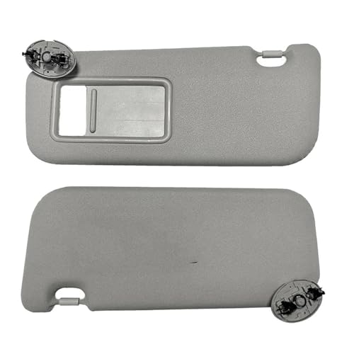 NMBZVE Links + Rechts Auto Sonnenblende Mit Spiegel Sonnenschirm Für Toyota Für Corolla 2007 2008 2009 2010 2011 2012 2013 Sonnenschutzabdeckung von NMBZVE