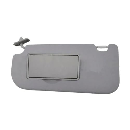 NMBZVE Links Rechts Auto Sonnenblende Schild Schatten Mit Spiegel Für KIA Für Sportage Für KM 2004 2005 2006 2007 2008 2009 Sonnenschutzabdeckung(1Pc Gray Left) von NMBZVE