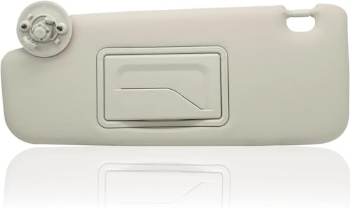 NMBZVE Links Und Rechts Auto Sonnenblende Für Spark 2011 2012 2013 2014 2015 2016 42478247 95054956 Grau Sonnenschirm Sonnenschutzabdeckung(Gray Left Driver) von NMBZVE