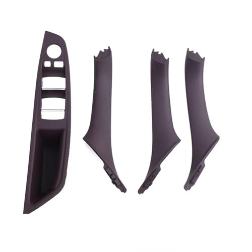 NMBZVE Linkslenker Auto Innentür Fenster Schalter Panel Pull Griff Set Für F10 F11 F18 520 523 525 528 530(Style 14) von NMBZVE