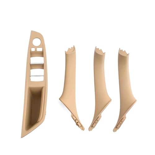 NMBZVE Linkslenker Auto Innentür Fenster Schalter Panel Pull Griff Set Für F10 F11 F18 520 523 525 528 530(Style 2) von NMBZVE