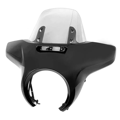 NMBZVE Motorrad-Windschutzscheibenersatz Front Scheinwerfer Abdeckung Windschutzscheibe Motorrad Scheinwerfer Verkleidung Windschutzscheibe Bildschirm Für Rebel CMX1100 CM1100 2021-2023(Style 1) von NMBZVE