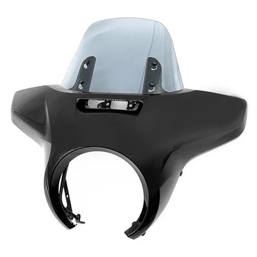 NMBZVE Motorrad-Windschutzscheibenersatz Front Scheinwerfer Abdeckung Windschutzscheibe Motorrad Scheinwerfer Verkleidung Windschutzscheibe Bildschirm Für Rebel CMX1100 CM1100 2021-2023(Style 2) von NMBZVE