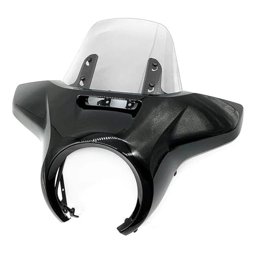 NMBZVE Motorrad-Windschutzscheibenersatz Front Scheinwerfer Abdeckung Windschutzscheibe Motorrad Scheinwerfer Verkleidung Windschutzscheibe Bildschirm Für Rebel CMX1100 CM1100 2021-2023(Style 4) von NMBZVE