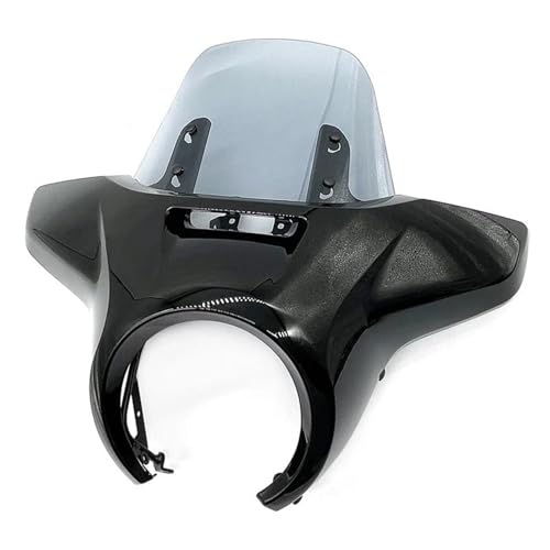 NMBZVE Motorrad-Windschutzscheibenersatz Front Scheinwerfer Abdeckung Windschutzscheibe Motorrad Scheinwerfer Verkleidung Windschutzscheibe Bildschirm Für Rebel CMX1100 CM1100 2021-2023(Style 5) von NMBZVE