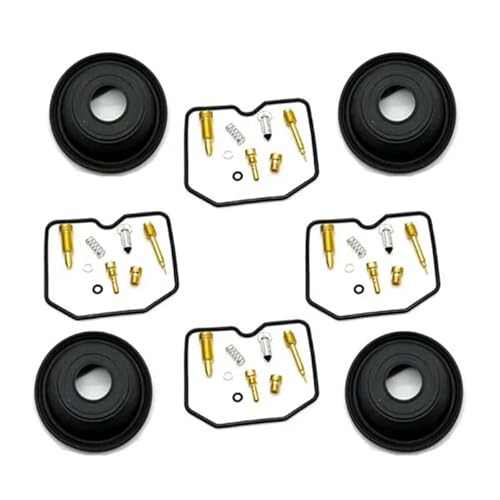NMBZVE Vergaserreparatur Reparatursatz Motorradvergaser, Membrankomponente Für ZR1100 1999–2000 ZR ZRX 1100 1200 ZR1200 ZRX1200 2001–2005 von NMBZVE