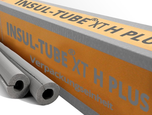 Rohrisolierung 2m Kautschuk selbstklebend NMC Insul-Tube H Plus XT | 10mm Isolierstärke GEG | Karton von NMC (Hersteller von synthetischer Schaumstoffe)