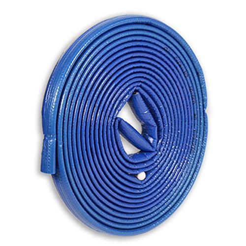 10m PE-Rohrisolierung rund mit Schutzhaut blau DN 25-28mm - Isolierstärke 4mm von NMC