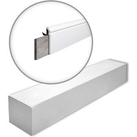 NMC - CF3-box wallstyl Noel Marquet 1 Karton set mit 19 Abdeckleisten Sockelleisten Modern weiß 38 m NMC - CF3-box wallstyl Noel Marquet 1 Karton set mit 19 Abdeckleisten Sockelleisten Modern weiß 38 m von NMC