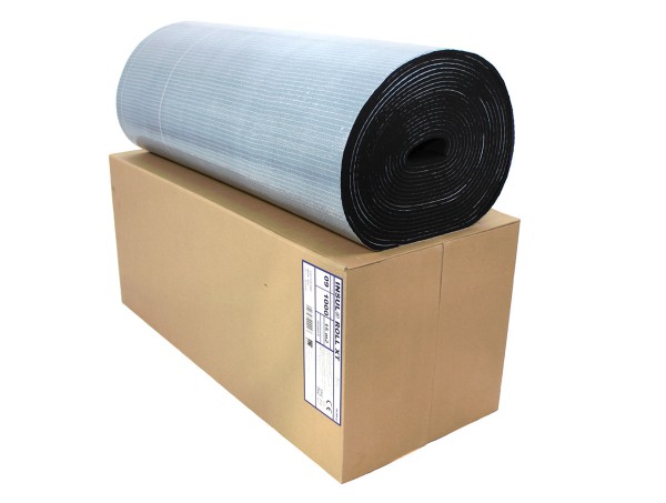 Isoliermatte Dämmmatte selbstklebend 9 mm Dämmstärke | 1m² - 15m² Kautschuk NMC Insul Roll XT Isoliermatte Dämmmatte selbstklebend 9 mm Dämmstärke | 1m² - 15m² Kautschuk NMC Insul Roll XT von NMC (Hersteller von synthetischer Schaumstoffe)